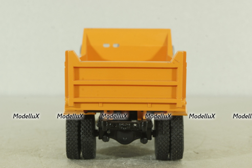 Маз-503Б самосвал, голубой/оранжевый, Н756, Наш Автопром 1:43