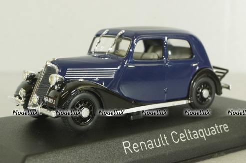 Renault Celtaquatre 1936, blue, 519155, Norev 1:43