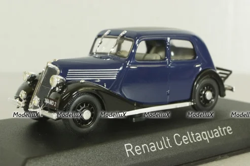Renault Celtaquatre 1936, blue, 519155, Norev 1:43