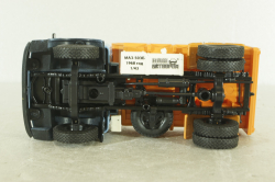 Маз-503Б самосвал, голубой/оранжевый, Н756, Наш Автопром 1:43