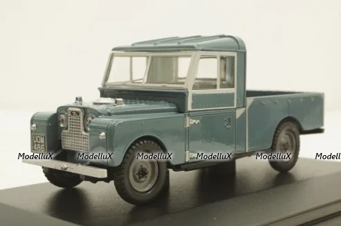 Land Rover 109 PickUp blue, 109002, Oxford 1:43