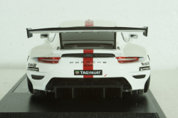 Porsche 991 RSR N 911 coupe 2019, White, BU28013, Burago 1:24