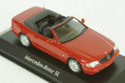 Mercedes SL500 (R129), 1999, Mercedes SL-Class, red, 940033034, Maxichamps 1:43
