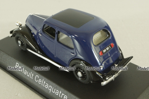 Renault Celtaquatre 1936, blue, 519155, Norev 1:43