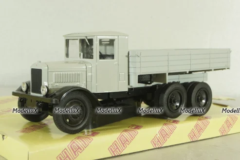 ЯГ-10 6х6 бортовой 1935, серый, Н280, Наш Автопром 1:43