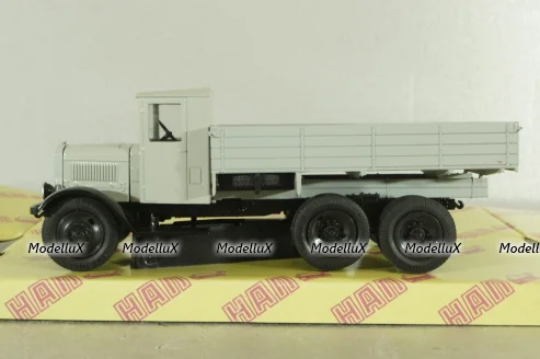 ЯГ-10 6х6 бортовой 1935, серый, Н280, Наш Автопром 1:43