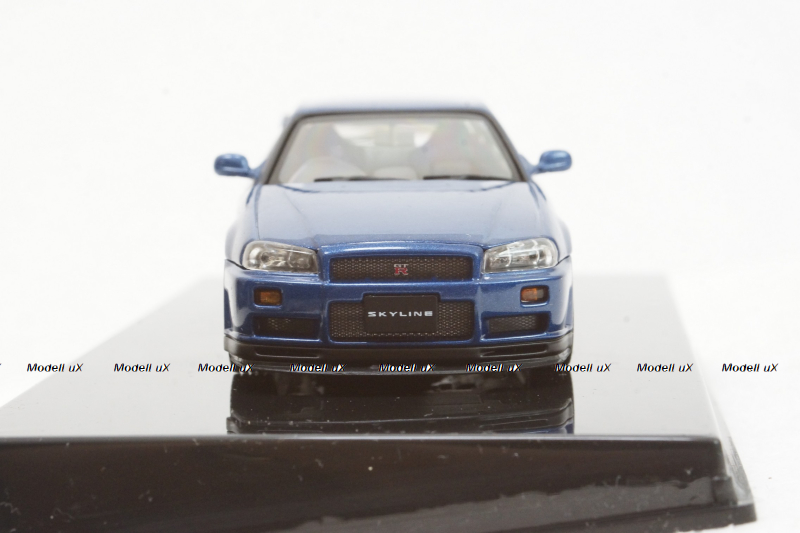 ミニカー AUTO art 1/43 NISSAN Skyline GT-R R34 Nissan Skyline GTR R34 1999 blue, 57301, AutoArt 1:43 купить