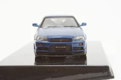 Nissan Skyline GTR R34 1999 blue, 57301, AutoArt 1:43