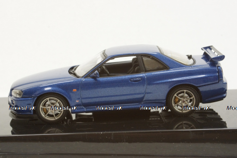 Nissan Skyline GTR R34 1999 blue, 57301, AutoArt 1:43
