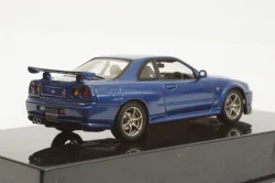 Nissan Skyline GTR R34 1999 blue, 57301, AutoArt 1:43