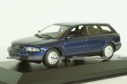 Audi A4 1.8T (B5) Avant, 1995, dark blue, 940015011, Maxichamps 1:43