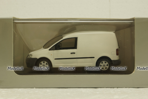 Volkswagen Caddy Van white,  Minichamps 1:43