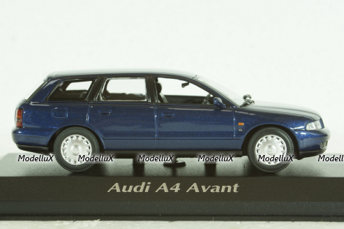 Audi A4 1.8T (B5) Avant, 1995, dark blue, 940015011, Maxichamps 1:43