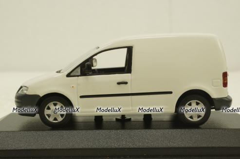 Volkswagen Caddy Van white,  Minichamps 1:43