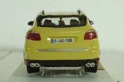 PORSCHE CAYENNE TURBO 2010  YELLOW, Burago 1:24
