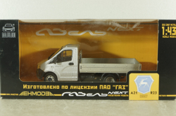 Газель Next A21 R23, бортовой станд. кузов, Н557, Наш Автопром 1:43 Уценка!