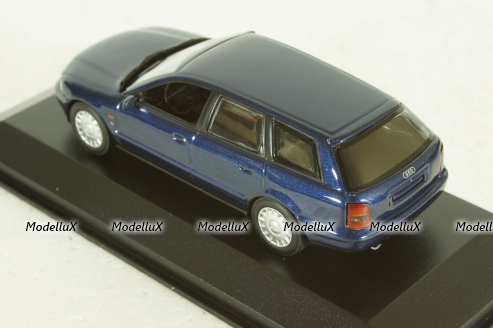 Audi A4 1.8T (B5) Avant, 1995, dark blue, 940015011, Maxichamps 1:43
