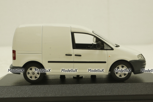 Volkswagen Caddy Van white,  Minichamps 1:43