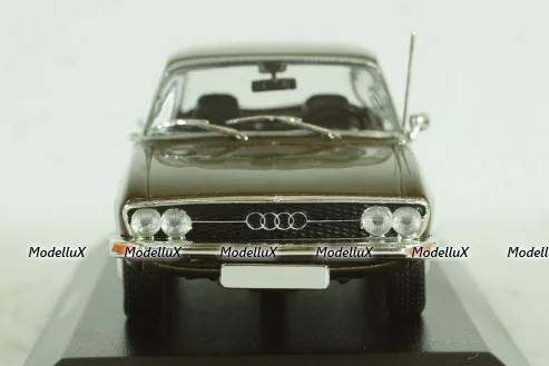 Audi 100 (C1), 1969, brown metallic, 940019101, Maxichamps 1:43