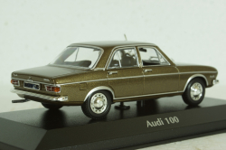 Audi 100 (C1), 1969, brown metallic, 940019101, Maxichamps 1:43