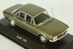 Audi 100 (C1), 1969, brown metallic, 940019101, Maxichamps 1:43