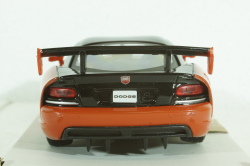 Dodge Viper SRT 10 Coupe 2003 Dark Orange Black, BU22114OR, Burago 1:24
