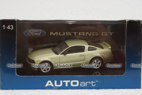 Ford Mustang GT 2005 light green, 52761, AutoArt 1:43