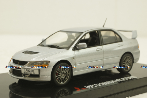 Mitsubishi Lancer Evolution IX, silver, SunStar 1:43