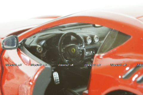 Ferrari F12 TDF 2016, Red, BU26021R, Burago 1:24