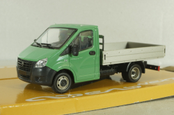 Газель Next A21 R23, бортовой станд. кузов, зеленый, Н556, Наш Автопром 1:43