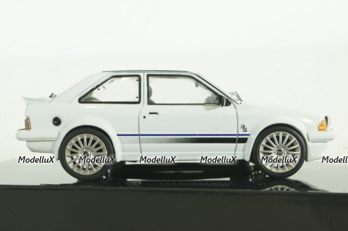Ford Escort MK III RS Turbo 1984 white, CLC420N, IXO 1:43