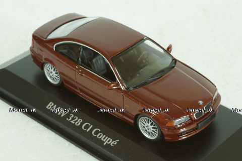 BMW 328 Ci Coupe (E46), 1999, BMW 3er, red metallic, 940028320, Maxichamps 1:43