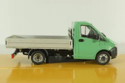 Газель Next A21 R23, бортовой станд. кузов, зеленый, Н556, Наш Автопром 1:43