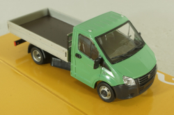 Газель Next A21 R23, бортовой станд. кузов, зеленый, Н556, Наш Автопром 1:43