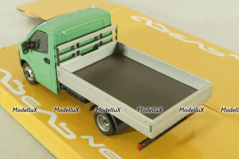 Газель Next A21 R23, бортовой станд. кузов, зеленый, Н556, Наш Автопром 1:43