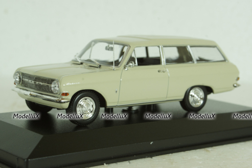 Opel Rekord A Caravan, 1962, beige, 940041011, Maxichamps 1:43