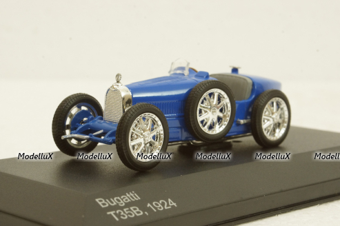 Bugatti T35B 1924, blue, WB220, WhiteBox 1:43