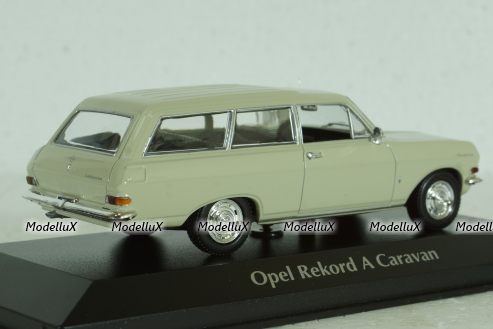 Opel Rekord A Caravan, 1962, beige, 940041011, Maxichamps 1:43
