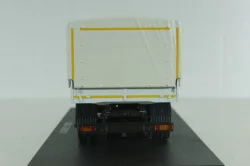 Газон NEXT C42R31 бортовой с тентом черный/серый Н231, Наш Автопром 1:43