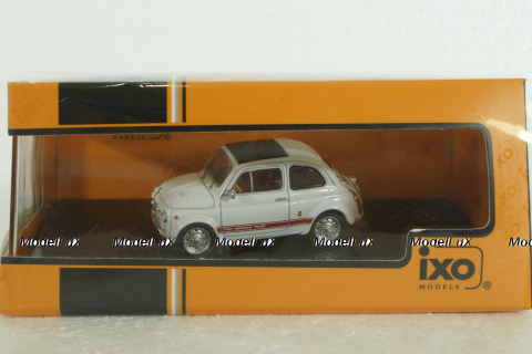 Fiat Abarth 595 SS 1957, white, CLC484, IXO 1:43