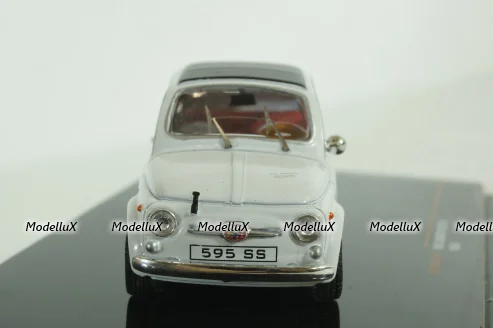Fiat Abarth 595 SS 1957, white, CLC484, IXO 1:43