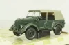 Газ-69А 4х4 1953, зеленый, Н353, Наш Автопром 1:43