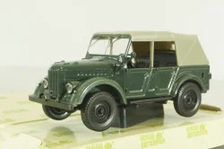 Газ-69А 4х4 1953, зеленый, Н353, Наш Автопром 1:43