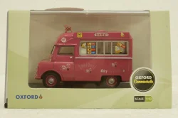 Bedford CA Ice cream, pink CA027, Oxford 1:43