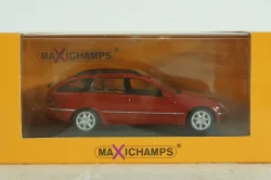 Mercedes C220 T-Model (S203), 2001, Mercedes C-Class, red, 940030111, Maxichamps 1:43