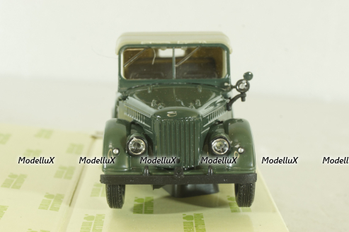 Газ-69А 4х4 1953, зеленый, Н353, Наш Автопром 1:43
