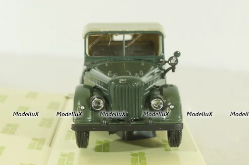 Газ-69А 4х4 1953, зеленый, Н353, Наш Автопром 1:43