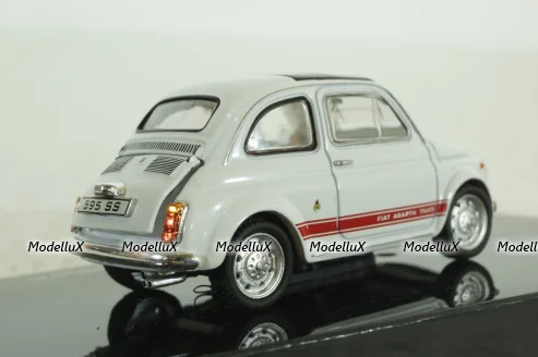 Fiat Abarth 595 SS 1957, white, CLC484, IXO 1:43