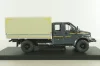 Газон NEXT C42А31 бортовой с тентом серый/бежевый Н235, Наш Автопром 1:43