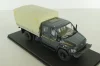 Газон NEXT C42А31 бортовой с тентом серый/бежевый Н235, Наш Автопром 1:43